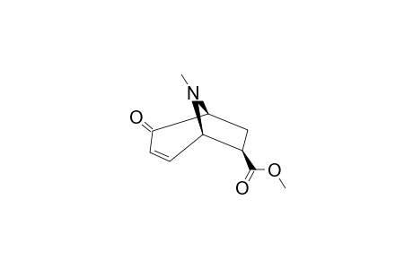 METHYL-8-METHYL-2-OXO-8-AZABICYCLO-[3.2.1]-OCT-3-ENE-6-EXO-CARBOXYLATE