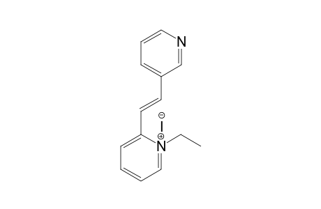1-Ethyl-2-[(E)-2-(3-pyridyl)vinyl]pyridin-1-ium iodide
