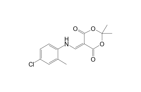 2,2-Dimethyl-5-{[(4-chloro-2-methylphenyl)amino]methylene}-1,3-dioxane-4,6-dione