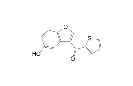 (5-hydroxy-1-benzofuran-3-yl)(2-thienyl)methanone