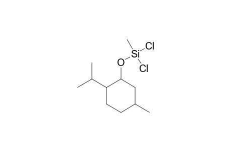 Dichloro[(2-isopropyl-5-methylcyclohexyl)oxy]methylsilane