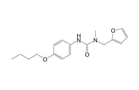 3-(p-butoxyphenyl)-1-furfuryl-1-methylurea