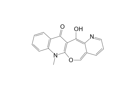 7,12-Dihydro-13-hydroxy-7-methyl-12-oxopyrido[2',3':5,6]oxepino[2,3-b]quinoline