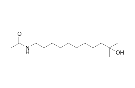 N-(10-Hydroxy-10-methylundecyl)acetamide