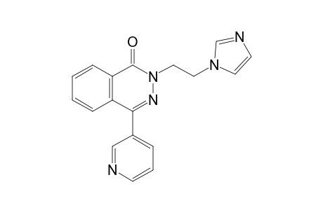 2-(2-imidazol-1-ylethyl)-4-(3-pyridyl)phthalazin-1-one