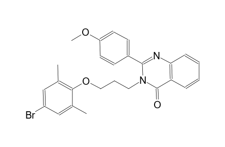 3-[3-(4-bromo-2,6-dimethylphenoxy)propyl]-2-(4-methoxyphenyl)-4(3H)-quinazolinone