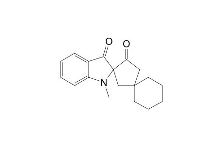 1''-methyl-1'',3''-dihydrodispiro[cyclohexane-1,1'-cyclopentane-3',2''-indole]-3'',4'-dione