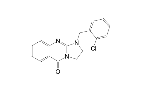 imidazo[2,1-b]quinazolin-5(1H)-one, 1-[(2-chlorophenyl)methyl]-2,3-dihydro-