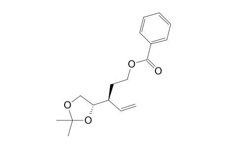(2S,3S)-5-O-Benzoyl-1,2-isopropylidene-3-vinylpentane-1,2,5-triol