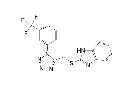 1H-benzimidazole, 2-[[[1-[3-(trifluoromethyl)phenyl]-1H-tetrazol-5-yl]methyl]thio]-