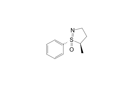 (1S,5R)-5-methyl-1-phenyl-4,5-dihydro-3H-1,2-thiazole 1-oxide