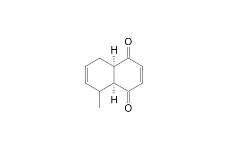 trans-5-Methyl-5,8,9,10-tetrahydro-cis-1,4-naphthoquinone