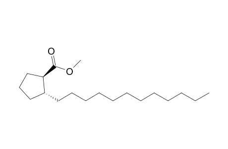 (1R,2R)-2-dodecyl-1-cyclopentanecarboxylic acid methyl ester