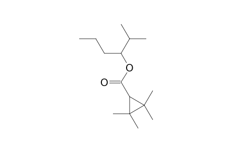 1-Isopropylbutyl 2,2,3,3-tetramethylcyclopropanecarboxylate