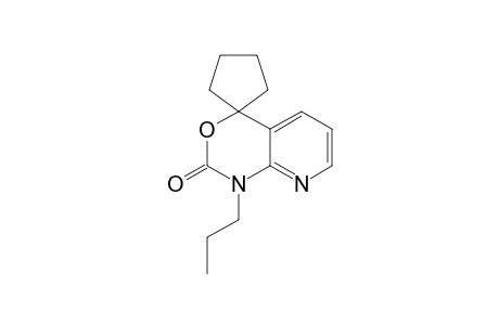 1'-propyl-2'-spiro[cyclopentane-1,4'-pyrido[2,3-d][1,3]oxazine]one