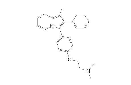 Dimethyl-[2-[4-(1-methyl-2-phenyl-indolizin-3-yl)phenoxy]ethyl]amine