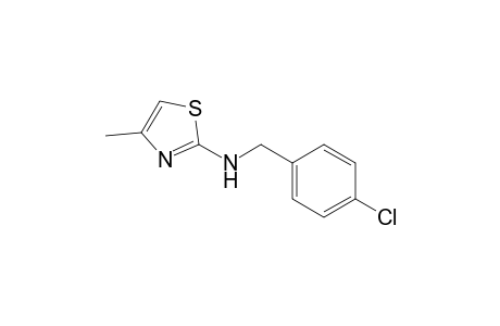(4-chlorobenzyl)-(4-methylthiazol-2-yl)amine