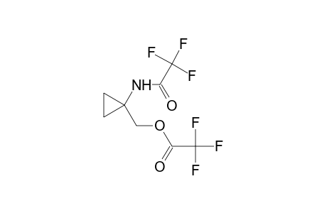 (1-[(2,2,2-Trifluoroacetyl)amino]cyclopropyl)methyl trifluoroacetate