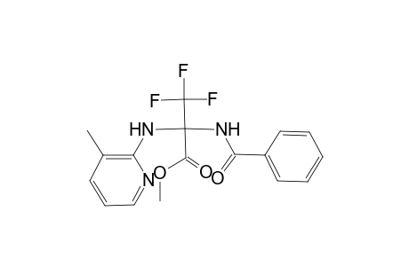 Propionic acid, 2-benzoylamino-3,3,3-trifluoro-2-(3-methylpyridin-2-ylamino)-, methyl ester