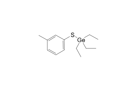 triethyl [(3-methylphenyl)thio]germanate