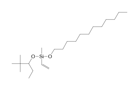 Silane, methylvinyl(2,2-dimethylpent-3-yloxy)dodecyloxy-