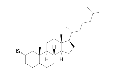 Cholestane-2.alpha.-thiol