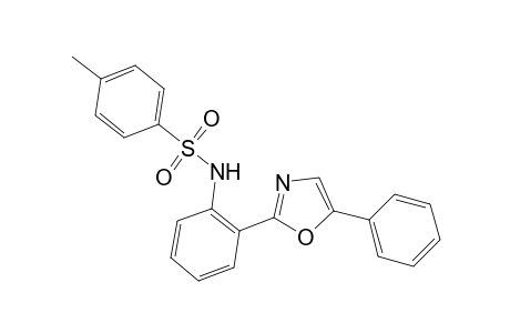 4-Methyl-N-[2-(5-phenyl-1,3-oxazol-2-yl)phenyl]benzenesulfonamide
