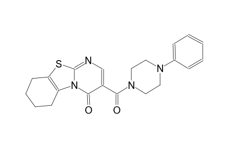 4H-pyrimido[2,1-b]benzothiazol-4-one, 6,7,8,9-tetrahydro-3-[(4-phenyl-1-piperazinyl)carbonyl]-