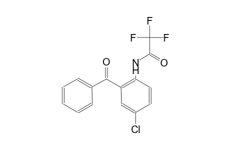 N-(2-benzoyl-4-chloro-phenyl)-2,2,2-trifluoro-acetamide