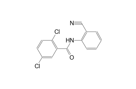 2,5-dichloro-N-(2-cyanophenyl)benzamide