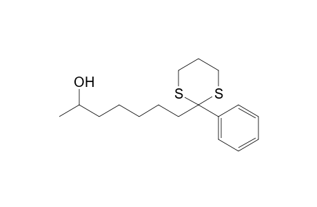 7-(2-Phenyl-[1,3]dithian-2-yl)-heptan-2-ol