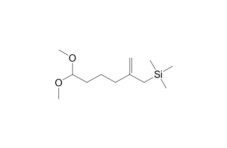 (6,6-dimethoxy-2-methylene-hexyl)-trimethyl-silane