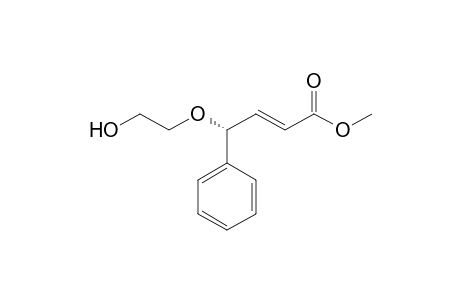 Methyl (E,4R)-4-(2-hydroxyethoxy)-4-phenyl-2-butenoate
