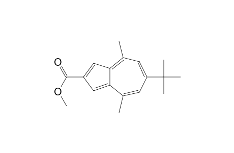 Methyl 6-(t-butyl)-4,8-dimethylazulene-2-carboxylate