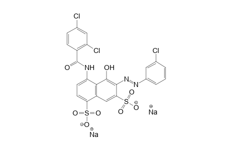 (2,4-Dichlorobenzoyl)amino]-5-hydroxy-, disodium salt