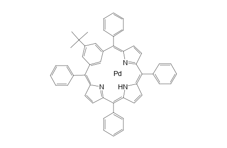 [3-tert-Butyl-6,11,16,21-tetraphenylbenziporphyrinato]- palladium(II)
