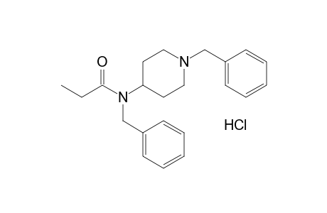 N-(1-Benzyl-4-piperidyl)-N-benzylpropanamide HCl