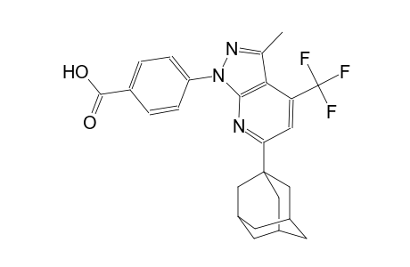 benzoic acid, 4-[3-methyl-6-tricyclo[3.3.1.1~3,7~]dec-1-yl-4-(trifluoromethyl)-1H-pyrazolo[3,4-b]pyridin-1-yl]-