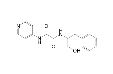 ethanediamide, N~1~-[(1S)-2-hydroxy-1-(phenylmethyl)ethyl]-N~2~-(4-pyridinyl)-