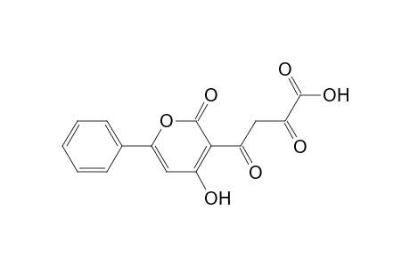 3-(3-Carboxy-1,3-dioxopropyl)-4-hydroxy-6-phenyl-2-pyrone