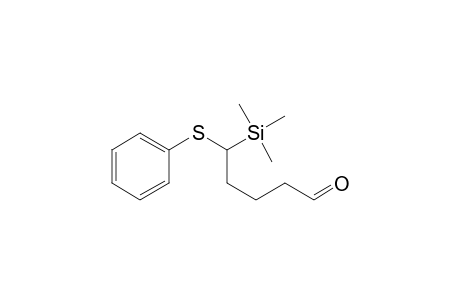 5-(Phenylthio)-5-(trimethylsilyl)-1-pentanone