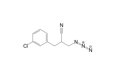 .beta.-Azido-alpha.-(m-chlorophenylmethyl)propionitrile
