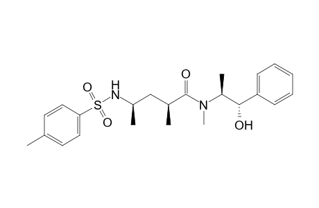 (2S,4R)-N,2-dimethyl-4-[(4-methylphenyl)sulfonylamino]-N-[(1S,2S)-1-oxidanyl-1-phenyl-propan-2-yl]pentanamide
