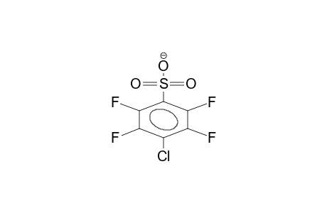 4-CHLORO-2,3,5,6-TETRAFLUOROBENZENESULPHONATE ANION