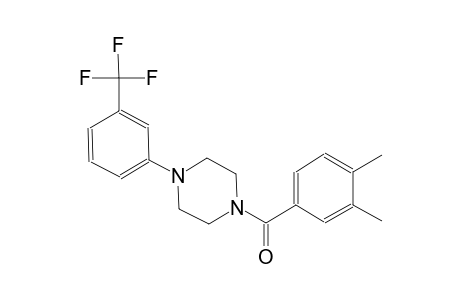 1-(3,4-dimethylbenzoyl)-4-[3-(trifluoromethyl)phenyl]piperazine