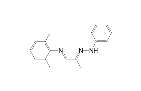 2-Propanone, 1-[(2,6-dimethylphenyl)imino]-, phenylhydrazone