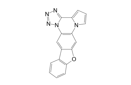 [1]benzofuro[3,2-g]pyrrolo[1,2-a]tetrazolo[c]quinoxaline