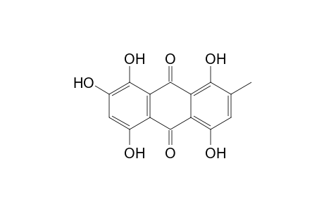 1,4,5,6,8-Pentahydroxy-3-methylanthraquinone