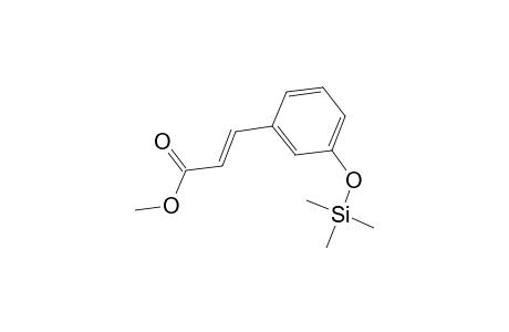Cinnamic acid, m-(trimethylsiloxy)-, methyl ester