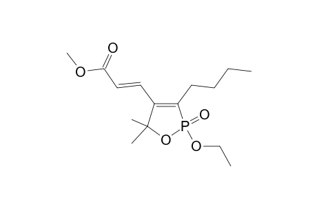 3-Butyl-2-ethoxy-4-(E-2-methoxycarbonylvinyl)-5, 5-dimethyl-5H-[1, 2]-oxaphosphole 2-oxide
